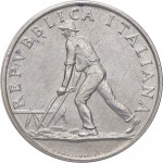 1882D 2 lire 1947 Spiga Roma Alluminio