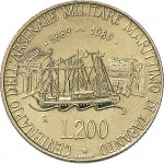 1936R 200 lire 1989 Nave Roma Bronzital