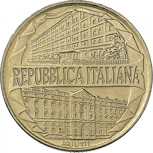 1946D 200 lire 1996 Stemma Guardia di Finanza Roma Bronzital