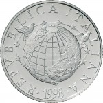 2524D 2.000 lire 1998 Anno Duemila 1° tipo (L