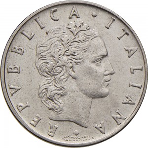2024D 50 lire 1954 Vulcano 1° tipo Roma Acmonital
