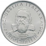 2399R 500 lire 1982 Galileo Galilei Linceo Roma Argento