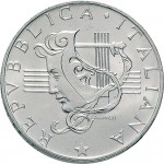 2408R 500 lire 1985 Anno europeo della musica Roma Argento