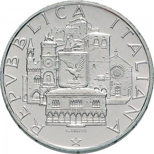 2407R 500 lire 1985 Collegio del Mondo Unito dell’Adriatico Roma Argento