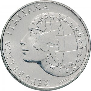 2405D 500 lire 1985 Presidenza italiana Comunità europea Roma Argento