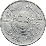 2462D 500 lire 1991 Flora e fauna da salvare 1° tipo Roma Argento