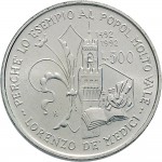 2466R 500 lire 1992 Lorenzo de