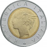 1898D 500 lire 1997 Polizia stradale Roma Acmonital e Bronzital