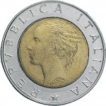 1900D 500 lire 1998 IFAD Roma Acmonital e Bronzital