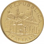 2383D 50.000 lire 1995 Basilica di Sant’Antonio Roma Oro