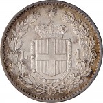 1287R 1 lira 1899 Scudo sannitico Roma Argento
