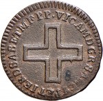 1765D 2 denari da 1/6 di soldo 1796 Nodo d