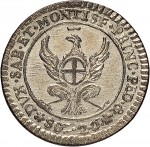 596R 2,6 soldi 1783 Aquila spiegata Torino Mistura di argento
