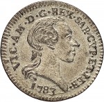 596D 2,6 soldi 1783 Aquila spiegata Torino Mistura di argento