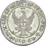 599R 2,6 soldi 1785 Aquila spiegata Torino Mistura di argento