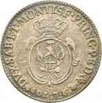 578R 7,6 soldi 1783 Scudo ovale a cartoccio Torino Mistura di argento