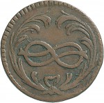 711R Cagliarese da 2 denari 1792 Nodo di Savoia Torino Rame