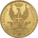 467R Carlino da 5 doppie 1786 Aquila spiegata Torino Oro