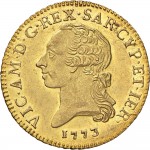 469D Doppia da 4 scudi 1773 Scudo rotondo 1° tipo Torino Oro