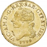 470D Doppia da 4 scudi 1774 Scudo rotondo 1° tipo Torino Oro