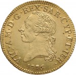 471D Doppia da 4 scudi 1776 Scudo rotondo 1° tipo Torino Oro