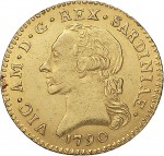 484D Doppia da 4 scudi 1790 Aquila spiegata 2° tipo Torino Oro