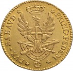 485R Doppia da 4 scudi 1791 Aquila spiegata 2° tipo Torino Oro