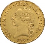 485D Doppia da 4 scudi 1791 Aquila spiegata 2° tipo Torino Oro