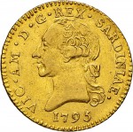 489D Doppia da 4 scudi 1795 Aquila spiegata 2° tipo Torino Oro