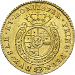 494R Mezza doppia 1775 Scudo rotondo 1° tipo Torino Oro