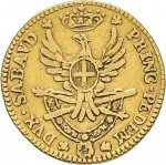 506R Mezza doppia da 2 scudi 1787 Aquila spiegata 2° tipo Torino Oro