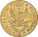 510R Mezza doppia da 2 scudi 1786 Aquila spiegata 2° tipo Torino Oro