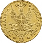 512R Mezza doppia 1792 Aquila spiegata 2° tipo Torino Oro