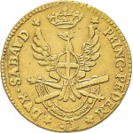 514R Mezza doppia 1794 Aquila spiegata 2° tipo Torino Oro