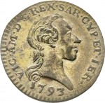 700D Mezzo reale da 2,6 soldi 1793 Scudo rotondo Torino Mistura di argento