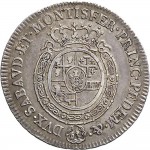 524R Mezzo scudo da 3 lire 1773 Scudo rotondo Torino Argento