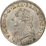 529D Mezzo scudo da 3 lire 1778 Scudo rotondo Torino Argento