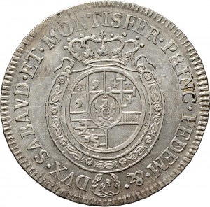 531R Mezzo scudo da 3 lire 1780 Scudo rotondo Torino Argento