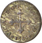 620D Mezzo soldo da 6 denari 1784 Cifre del sovrano Torino Mistura di argento