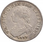 549D Quarto di scudo da 1,10 lire 1777 Scudo rotondo Torino Argento