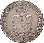 669R Quarto di scudo da 2,5 reali 1792 Scudo a cartoccio Torino Argento