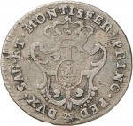 671R Reale da 5 soldi 1774 Scudo a cartoccio 1° tipo Torino Mistura di argento