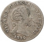 671D Reale da 5 soldi 1774 Scudo a cartoccio 1° tipo Torino Mistura di argento