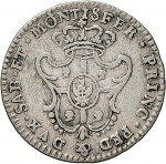 673R Reale da 5 soldi 1786 Scudo a cartoccio 1° tipo Torino Mistura di argento