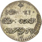 692R Reale da 5 soldi 1795 Iscrizione 2° tipo Cagliari Mistura di argento