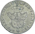 679R Reale da 5 soldi 1795 Scudo a cartoccio 1° tipo Torino Mistura di argento