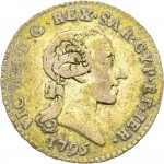 680D Reale da 5 soldi 1795 Scudo a cartoccio 1° tipo Torino Mistura di argento