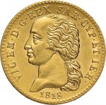 769D 20 lire 1818 Scudo sannitico 1° tipo Torino Oro
