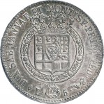 778R Scudo da 5 lire nuove di Piemonte 1820 Scudo sannitico 1° tipo Torino Argento