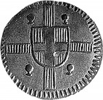 764D Cagliarese da 2 denari (1813) Valore Cagliari Rame